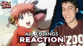 So Much Fire 🔥  Gintama  All Endings Reaction Part 3 [upl. by Wynnie]