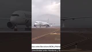 Vuelos directos de Palmerola Honduras a Barcelona España aviationlovers españa airport iberojet [upl. by Lorrad]