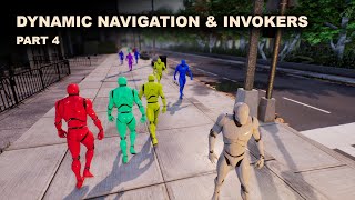 Unreal Pedestrian System  Part 4 Dynamic Navigation amp Navigation Invokers [upl. by Fein98]