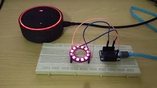 How To Control RGB LED or Neopixel Strip Using Amazon Echo Alexa and NodeMCU [upl. by Screens141]