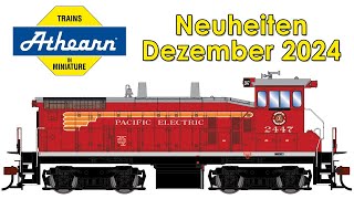 Athearn Modellbahn Neuheiten Dezember 2024  Spur H0 [upl. by Olin]