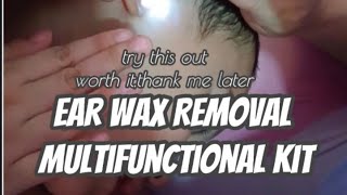 Ear wax removal kit multifunctional available in SHOPEE and LAZADA sa Pinas Amazon and Walmart [upl. by Chenee]