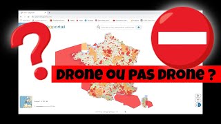 Géoportail drone  carte drone de loisir  comment voler en drone en 2021 [upl. by Lowson]