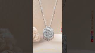 Diamond pendant  Amoliq jewellers  East delhi [upl. by Monda]