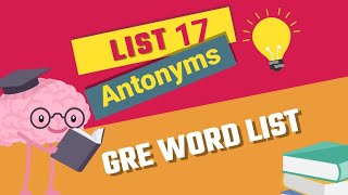 GRE word list 17 with Urdu  Hindi meanings  GRE vocab list  gre word list for css  CSS vocab [upl. by Tracy]