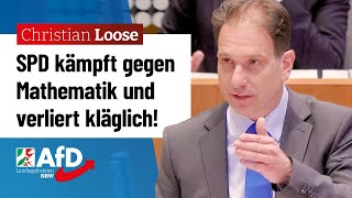 SPD kämpft gegen Mathematik und verliert kläglich – Christian Loose AfD [upl. by Aicelef260]