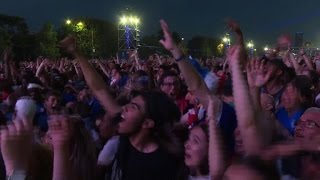 Euro2016Demifinale AllemagneFrance 02 France qualifiée [upl. by Romy309]