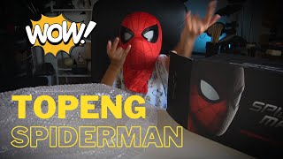 Unboxing topeng Spiderman [upl. by Dine]