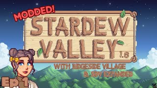 Modded Stardew Valley 16  Ep 1 [upl. by Suoirred]