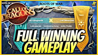 ROOTS OF WAR FULL GAMEPLAY  Call of Dragons [upl. by Territus660]