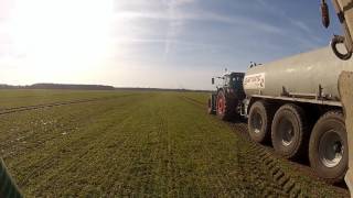 Gärreste ausbringen mit Fendt 939 vario und Kotte Garant Trailer [upl. by Yorgen]