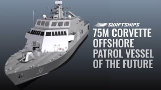 75M Corvette  Offshore Patrol Vessel of the Future [upl. by Clower]