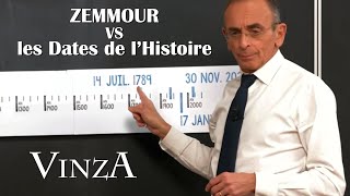 ZEMMOUR VS LES DATES DE LHISTOIRE [upl. by Solahcin]