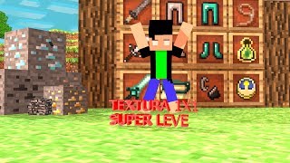 ESSA É A TEXTURA MAIS LEVE DO MUNDO 1X1 MINECRAFT [upl. by Naujat]