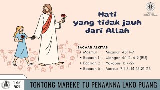 🔴LIVE IBADAH MINGGU  GEREJA TORAJA JEMAAT TIATIRA MALENGKERI  1 SEPTEMBER 2024 [upl. by Okoyk]