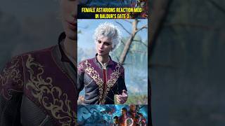 Female Astarion Showcase MOD  Baldurs Gate 3 shorts baldursgate3 [upl. by Pry]