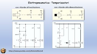 Elettropneumatica di base Temporizzatori [upl. by Menon302]