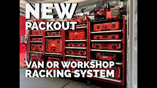 Milwaukee PACKOUT Rack System  New 2024 [upl. by Eadnus568]