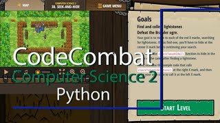 CodeCombat Level 30 Python Computer Science 2 Tutorial with Answers [upl. by Monroy]