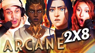 ARCANE SEASON 2 EPISODE 8 REACTION  THIS SHOW IS SPECTACULAR  2X8  FIRST TIME WATCHING  REVIEW [upl. by Kerwin]