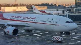 Airbus A330200 ак Air Algerie  Рейс Алжир — Йоханнесбург [upl. by Kokoruda]