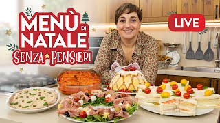 MENÚ DI NATALE quotSenza Pensieriquot in Diretta [upl. by Siegel740]