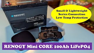 Can a Mini Battery Power Your OffGrid Adventures Renogy 12V 100Ah Core Mini LiFePO4 Battery Test [upl. by Einaled]