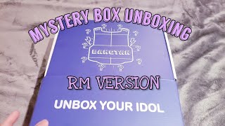 COKODIVE BTS MYSTERY BOX UNBOXING RM ver  Aiko Marie 💙 [upl. by Silohcin]