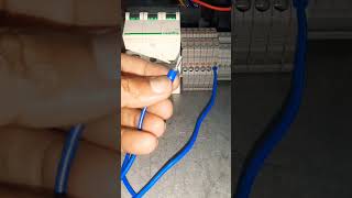 single wire connection method  electrical wiring idea shorts [upl. by Ayikal624]