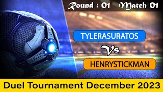 Tylerasuratos VS HenryStickman Match 01  Duel Tournament 2023  Raw  Rocket League  Extreme Match [upl. by Ethelred493]