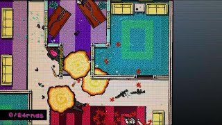 Hotline Miami van level first try [upl. by Tan803]