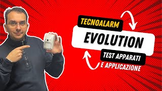 Centrale di allarme Tecnoalarm Evolution collegamenti  test e prove applicazione [upl. by Sandi]