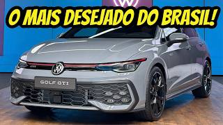 Golf GTI 2025  QUANTO CUSTA QUANDO CHEGA LANÇAMENTO NO BRASIL [upl. by Kcirderf338]