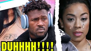 Keyshia Cole DUMPED By Antonio Brown 3 Days After She Gets His Initials Inked On Her Backside [upl. by Gettings]