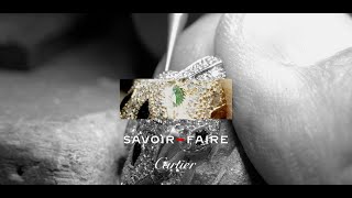 How Cartier jewellery is made the panthers fur  Cartier SavoirFaire [upl. by Liartnod744]