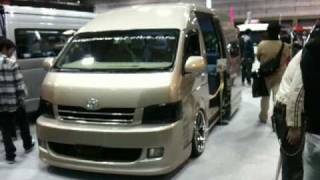 名古屋オートトレンド2010 ハイエース NAGOYA AUTOTREND2010 hiace legance [upl. by Ireland]