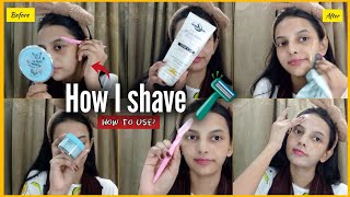 How i Shaved My Face 🪒😱 HONEST REVIEW  Watch This Before Shaving [upl. by Joela]