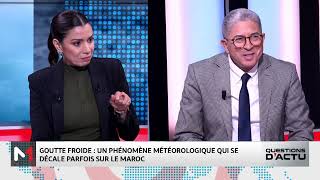 Épisode de goutte froide en Espagne  Quel risque pour le Maroc [upl. by Oab679]