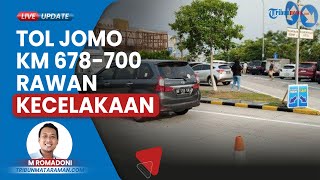 Waspada Kecelakaan di Tol Jomo saat Puncak Nataru 2023 Sering Dipicu Sopir Mengantuk dan Ban Pecah [upl. by Areta]