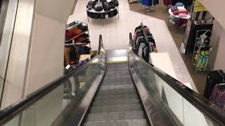 Final Ride OTIS Escalators at Sears amp Roebuck at Paramus Park Mall in Paramus NJ [upl. by Thelma]