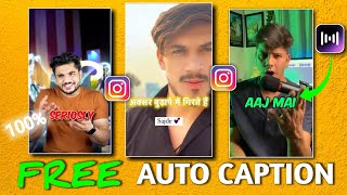 Free subtitle generator ai । Add subtitles to video online। Instagram caption generator। Mansaltech [upl. by Trixie]