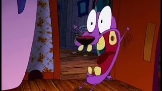 Courage The Cowardly Dog Courage Screaming Moments Season 1 [upl. by Namruht]