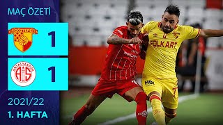 ÖZET Fraport TAV Antalyaspor 11 Göztepe  1 Hafta  202122 [upl. by Kiraa]