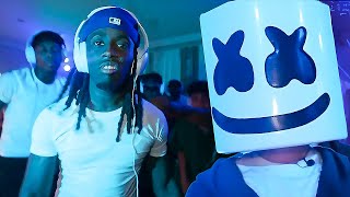 I Threw A Silent Party With Marshmello [upl. by Enirahtak]