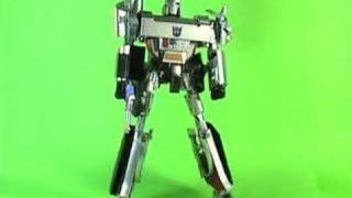 Transformers Masterpiece MP5 Destron Leader Megatron [upl. by Bein]