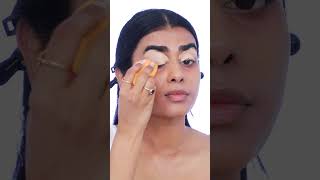 🕵🏽👀HOW TO COVER DARK EYELIDS WITHOUT COLOR CORRECTOR USING ONLY CONCEALER [upl. by Rj]