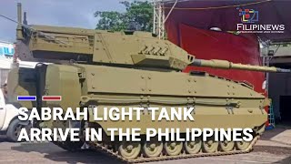 ASCOD SABRAH LIGHT TANKS ARRIVED IN THE PHILIPPINES [upl. by Ettezil346]