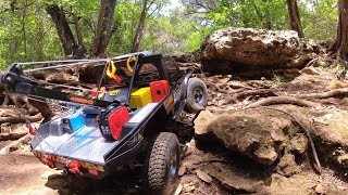 Cross RC Recovery Vehicle EMO X3 another epic adventure [upl. by Larok]