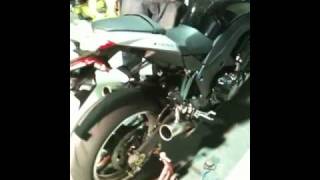 2010 z1000 Akrapovic no baffles [upl. by Hearn]