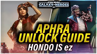 DOCTOR APHRA UNLOCK GUIDE  HONDO AND SANA MISSIONS ARE EZ [upl. by Llehcor]